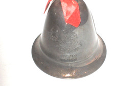 Vintage Kirk Steiff Musical Bell 1986 Plays Oh Christmas Tree Great Patina Works picture