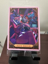 HATE WATCH Pink Cracked Ice Promo Hazbin Hotel PR-20 LIMITED EDITION - IN HAND picture