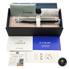 Sailor Professional Gear Silver KOP Fountain Pen Medium Nib 10-9619-420 picture