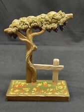 ANRI Hand Carved Painted Grape Arbor Display Stand picture