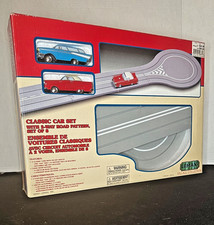 Lemax Classic Car Set 2-Way Road Pattern 14677A Village Collection New In Box picture