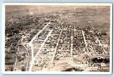 Rapid City South Dakota SD Postcard RPPC Photo Aerial View c1940's Vintage picture