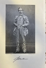 1890 Vintage Magazine Print Actor Charles Matthews picture