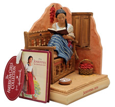 Vintage NWT 2002 Hallmark AG Josefina 1824 Figurine Bookend Pleasant Co picture