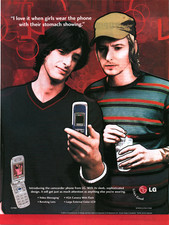 2004 LG Electronics VX7000 Camcorder Flip Phone Print Ad Life's Good Vintage Art picture