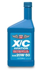 Phillips 66 20W50 X/C Aviation Oil 1 Quart, 32. Fluid Ounces, 12 Pack picture