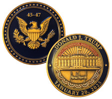 2025 Presidential Inauguration of Donald Trump Commemorative Coin Unofficial picture