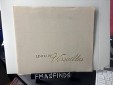B8 1977 LINCOLN VERSAILLES Auto Sales Brochure Automobile picture
