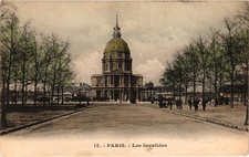 FRANCE Paris ~ Les Invalides The Dome Vintage Postcard picture