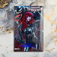 [SIGNED] The Amazing Spider-Man #28 Ariel Diaz Trade Dress Exclusive Variant $29 picture