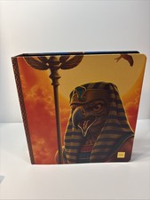 Rare ZOX scarce Egyptian Card binder season 2 With 11 Zox Card Sleeves. picture