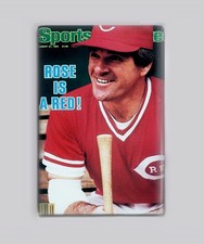 Pete Rose Cincinatti Reds Sports Illustrated 1984 2