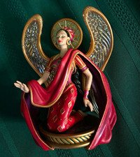 2003 Carlton Cards Heirloom Collection Bob Mackie Glamour Angel Ornament picture