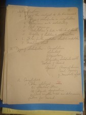 Vintage 1943 WWII US Navy Procurement Outline & Agenda Archive Lot 7pgs picture