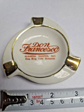 Vintage Don Francesco Alameda Santos Luiz Antonio  3 Lobe Tiny Porcelain Ashtray picture