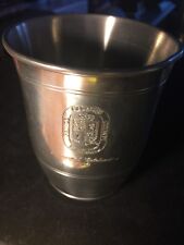 Prince George’s County Md. Pewter Cup Engraved Inaugural cup picture
