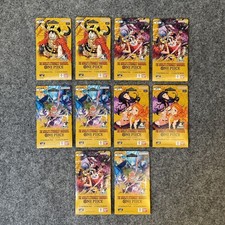 ✅ x10 One Piece OP-17 World's Strongest Warriors Blister Booster Packs ENGLISH ✅ picture