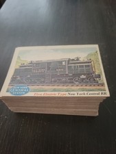 1955 Topps Rails and Sails (77) Card Lot - All Trains, No Duplicates 4-80 picture