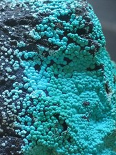 Chrysocolla Pseudomorph Malachite Arizona Mineral Planet Mine picture