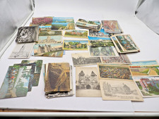 130 Postcards from Around the World some unused Little Writing picture