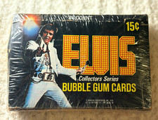 Donruss 1978 Elvis Presley Collectors Series Bubble Gum Cards Box 36 Cards SEAL picture