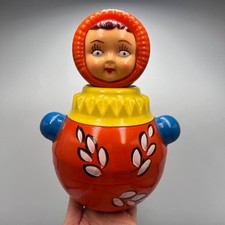 1980s Vintage USSR Nevalyashka Roly Poly Doll – 9