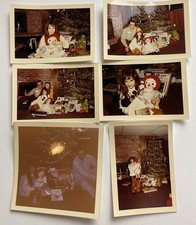 1971 Raggedy Ann Doll & Book Christmas Snapshot photos picture