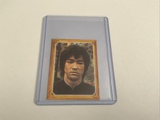 Vintage 1970s BRUCE LEE Rookie Card Navarrete Mis Favoritos 1978 Spanish #126 picture