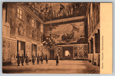 c1930s Rome Vatican Clementine Hall Guards Halberds Antique Vintage Postcard picture