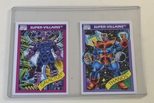 1990 Impel Marvel Universe, Two cards, MINT condition. FREE SHPPING picture