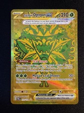 Pokémon TCG Teal Mask Ogerpon ex 177/131 Prismatic Evolutions Gold Hyper Rare NM picture