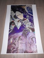 EPCOT CENTER SPACESHIP EARTH MURAL DISNEY POSTER EVENT picture