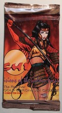 1996 Shi Visions of the Golden Empire Fantasy Art Trading Card Packs(2) picture