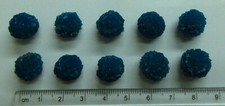 Cavansite rosette 12 mm (ONE PIECE) (non precious natural stone) # 7988 picture