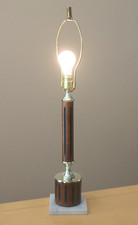 RARE VTG MID CENTURY DANISH MODERN ATOMIC LAMP THURSTON ERA 60s 50s TABLE MOD picture