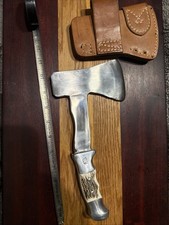 Vintage Ruana Knife Company M Stamp Hatchet Hand Axe MINT Rare Bonner MT 1962-80 picture