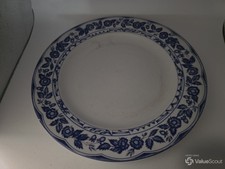 Cooks Club Englishtown Blue Floral Ceramic Plate 10–11 picture
