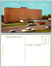 Wesley Long Community Hospital Greensboro North Carolina Cars Curt Postcard picture