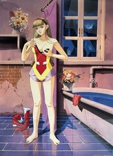Casshan: Robot Hunter Luna Kozuki promotional poster 1993 OVA Japan ANIME picture
