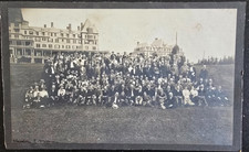 VTG 1898-1900 Cabinet Card, President McKinley's Summer White House, Group picture