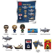 Official Jaws Collector 3D Foam Bag Clip Blind Bag Keychain NEW picture