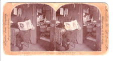 Warren Brothers stereoview  2375 the new woman humorus picture