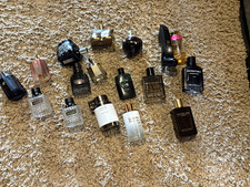 Empty Perfume/Cologne Mini Bottles Lot: Valentino, Dior Poison picture