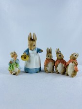 Vtg Hallmark Beatrix Potter Ornaments The Tale of Peter Rabbit 3 Piece Set 1999 picture
