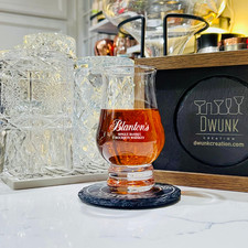 Custom Engraved Blanton's Single Barrel Premium Tasting Glass – 8 oz Tulip picture