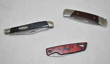Lot of 3 Buck Pocket Knives #311, #551 and #170 picture
