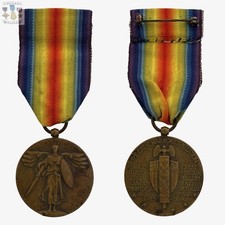 WWI VICTORY MEDAL GREAT WAR FOR CIVILIZATION WW1 picture
