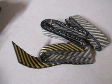GENUINE US MILITARY ARMY SERVICE STRIPES HASH MARK GOLD & GREEN SOLD BY THE BARS picture