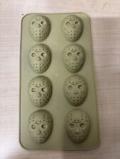 Vintage Neca Friday The 13th Jason Voorhees Mask Ice Cube Tray picture