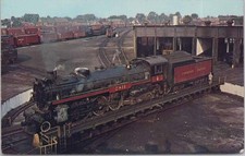 1958 Canadian Pacific 2811 Hudson Steam Locomotive Smiths Falls Ontario Postcard picture